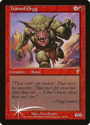 Trained Orgg - 7ed Spoiler