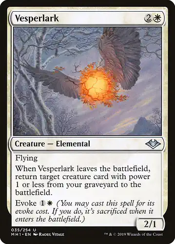 Vesperlark - mh1 Spoiler