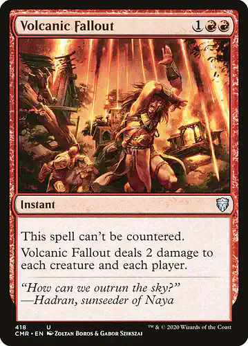 Volcanic Fallout - cmr Spoiler
