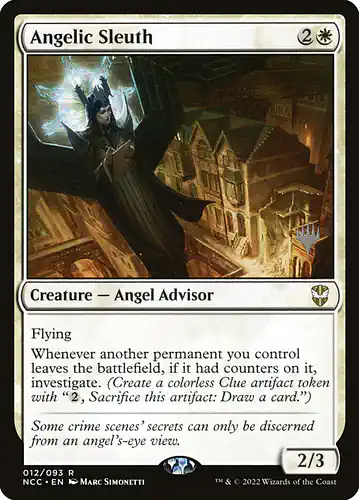 Angelic Sleuth - ncc Spoiler