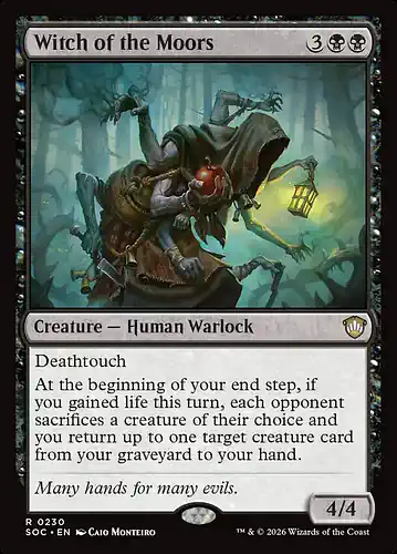 Witch of the Moors - soc Spoiler