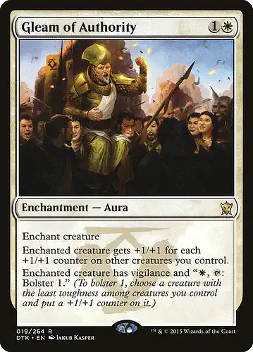 Gleam of Authority - dtk Spoiler