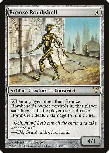 Bronze Bombshell - dis Spoiler