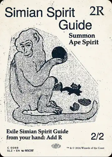 Simian Spirit Guide - slz Spoiler