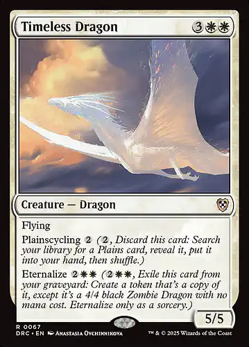 Timeless Dragon - drc Spoiler