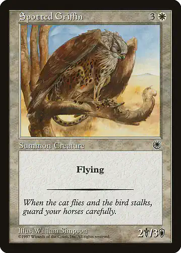 Spotted Griffin - por Spoiler