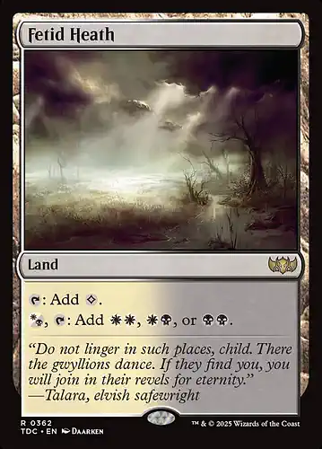 Fetid Heath - tdc Spoiler