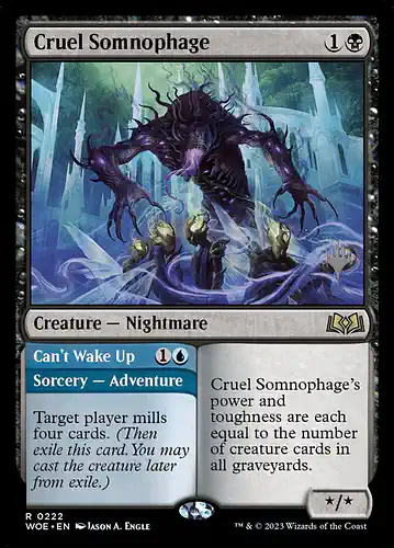 Cruel Somnophage - woe Spoiler