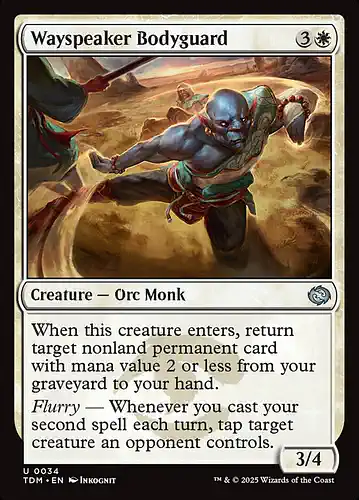 Wayspeaker Bodyguard - tdm Spoiler