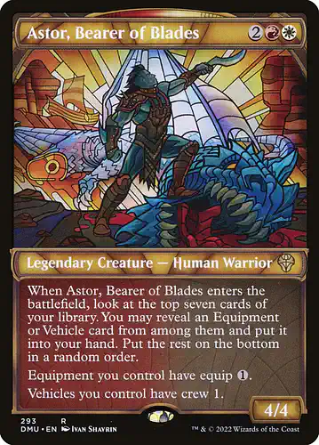 Astor, Bearer of Blades - dmu Spoiler