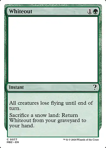 Whiteout - mb2 Spoiler