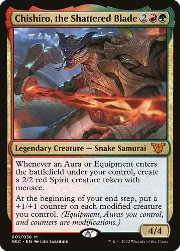 Chishiro, the Shattered Blade - nec Spoiler