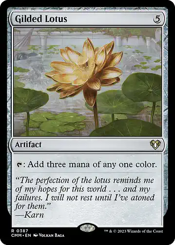 Gilded Lotus - cmm Spoiler