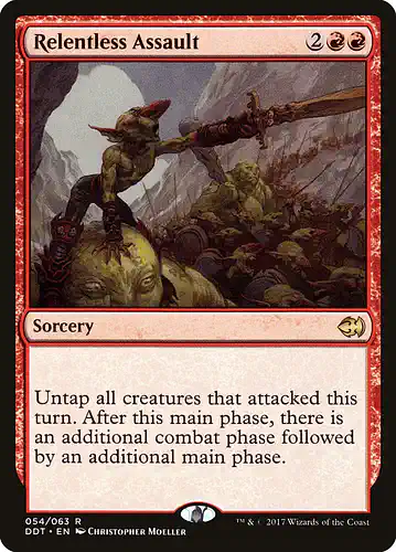 Relentless Assault - ddt Spoiler