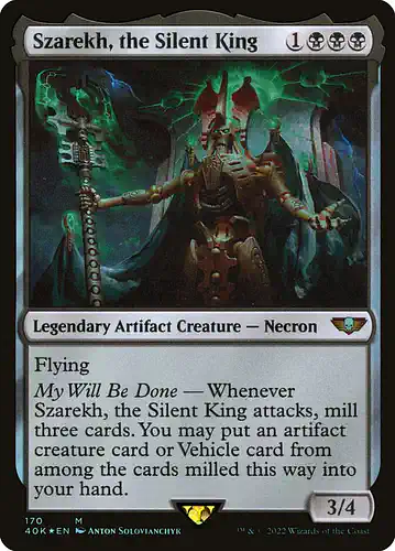 Szarekh, the Silent King - 40k Spoiler