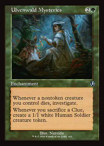 Ulvenwald Mysteries - inr Spoiler
