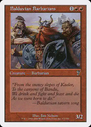 Balduvian Barbarians - 7ed Spoiler