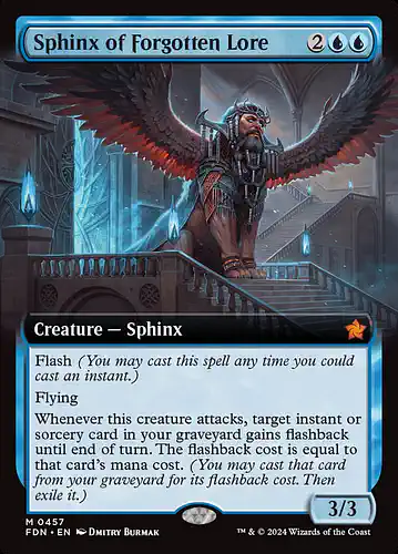 Sphinx of Forgotten Lore - fdn Spoiler