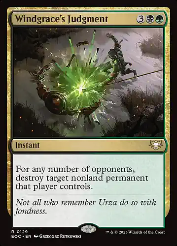Windgrace's Judgment - eoc Spoiler