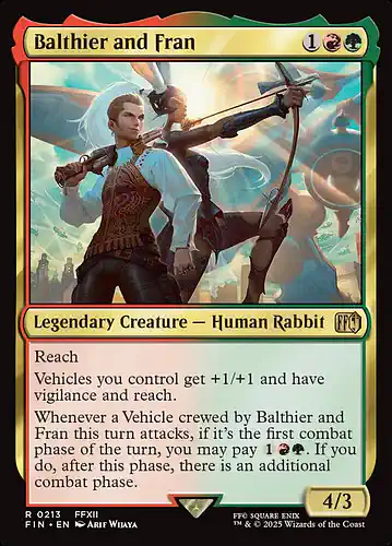 Balthier and Fran - fin Spoiler