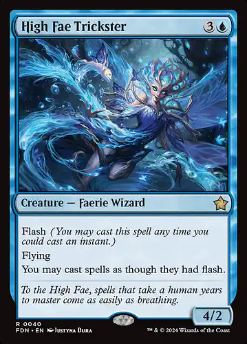 High Fae Trickster - fdn Spoiler