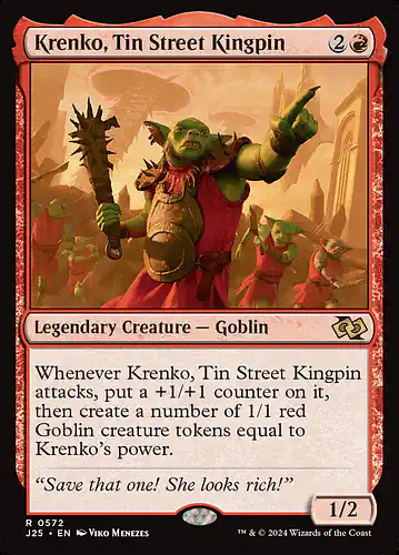 Krenko, Tin Street Kingpin - j25 Spoiler