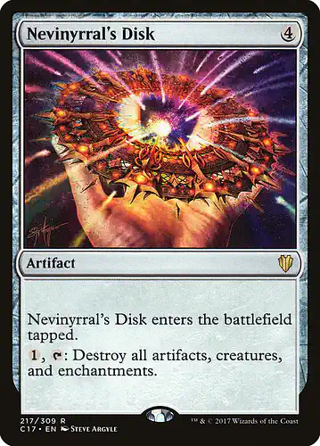 Nevinyrral's Disk - c17 Spoiler