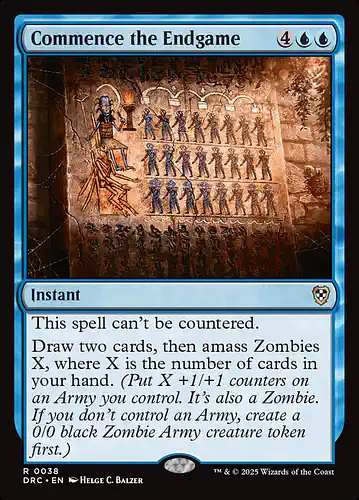 Commence the Endgame - drc Spoiler