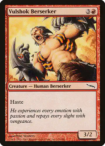 Vulshok Berserker - mrd Spoiler