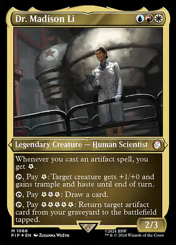 Dr. Madison Li - pip Spoiler