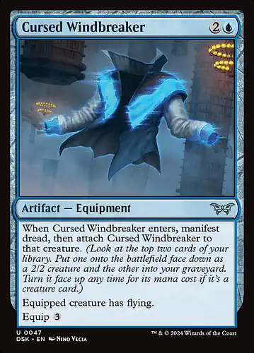 Cursed Windbreaker - dsk Spoiler