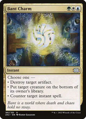 Bant Charm - 2x2 Spoiler