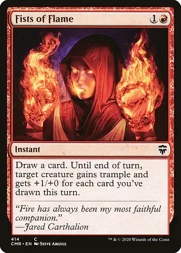 Fists of Flame - cmr Spoiler