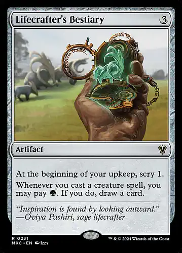Lifecrafter's Bestiary - mkc Spoiler
