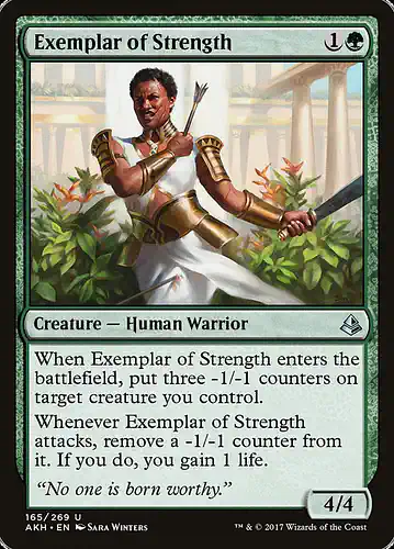 Exemplar of Strength - akh Spoiler