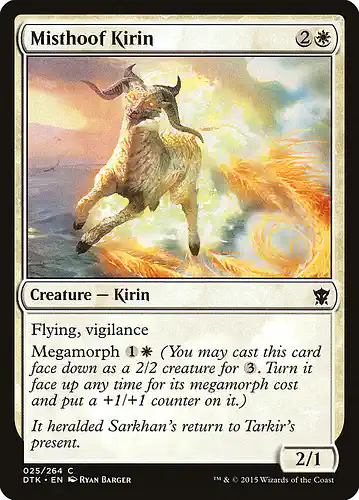 Misthoof Kirin - dtk Spoiler