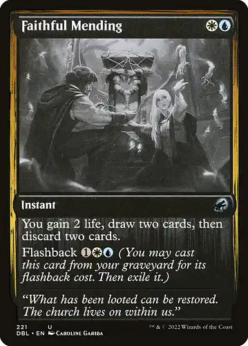 Faithful Mending - dbl Spoiler