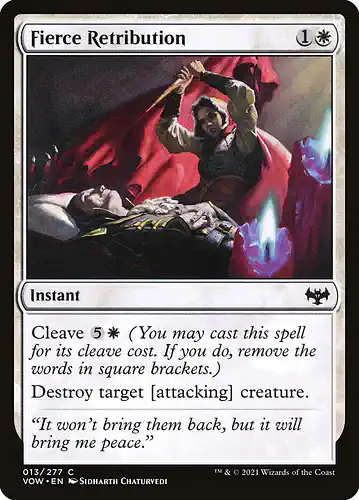 Fierce Retribution - vow Spoiler