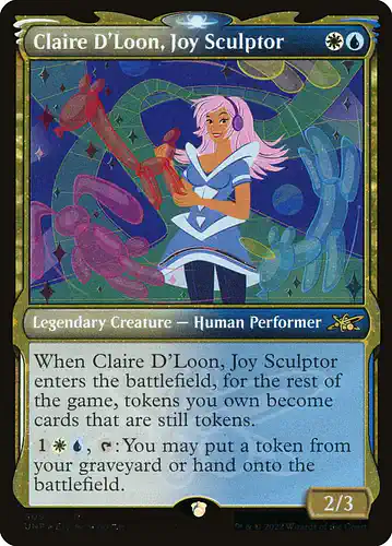 Claire D'Loon, Joy Sculptor - unf Spoiler