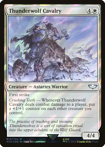 Thunderwolf Cavalry - 40k Spoiler