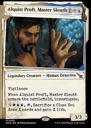 Alquist Proft, Master Sleuth - mkm Spoiler