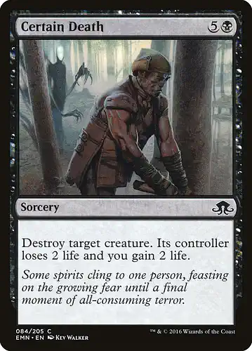 Certain Death - emn Spoiler