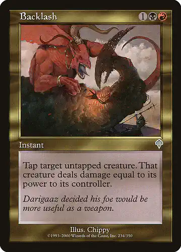 Backlash - inv Spoiler