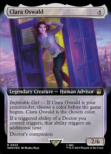 Clara Oswald - who Spoiler