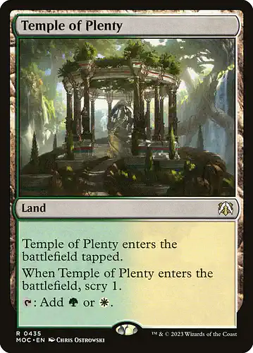 Temple of Plenty - moc Spoiler