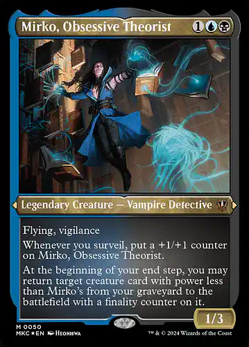 Mirko, Obsessive Theorist - mkc Spoiler