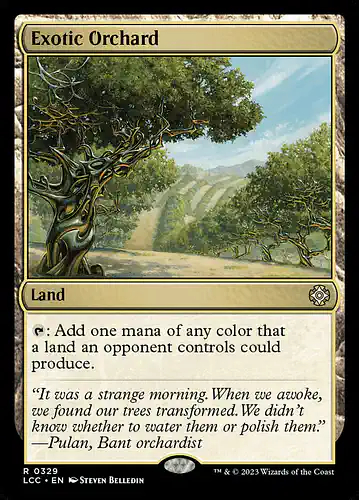 Exotic Orchard - lcc Spoiler