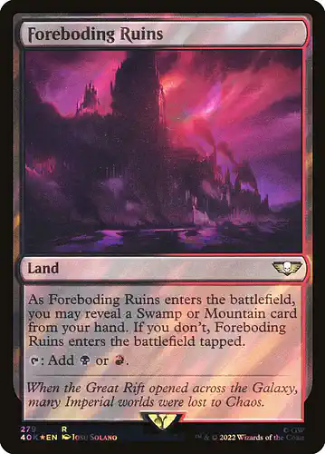 Foreboding Ruins - 40k Spoiler