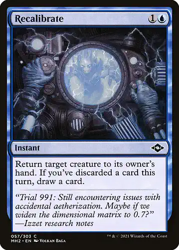 Recalibrate - mh2 Spoiler