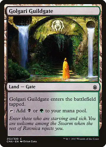 Golgari Guildgate - cma Spoiler